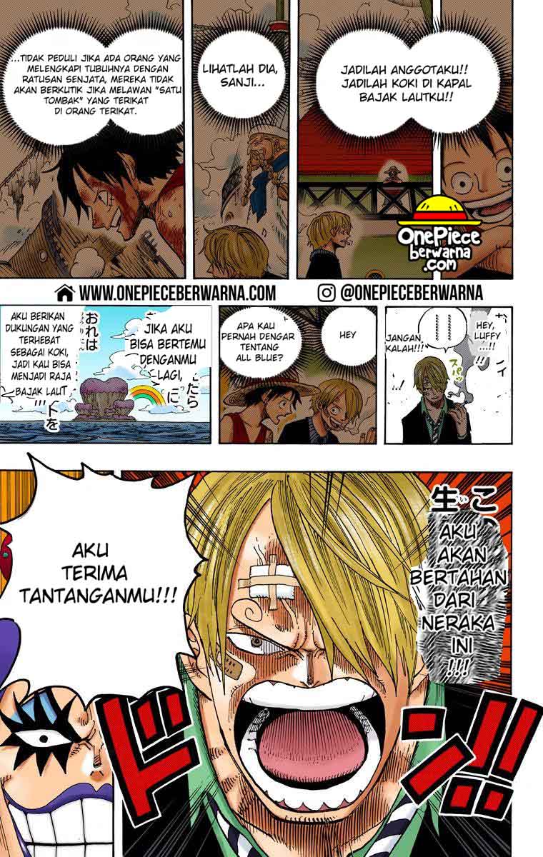 One Piece Berwarna Chapter 595